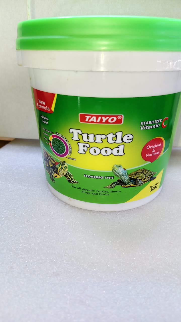 Taiyo Turtle Food bottle